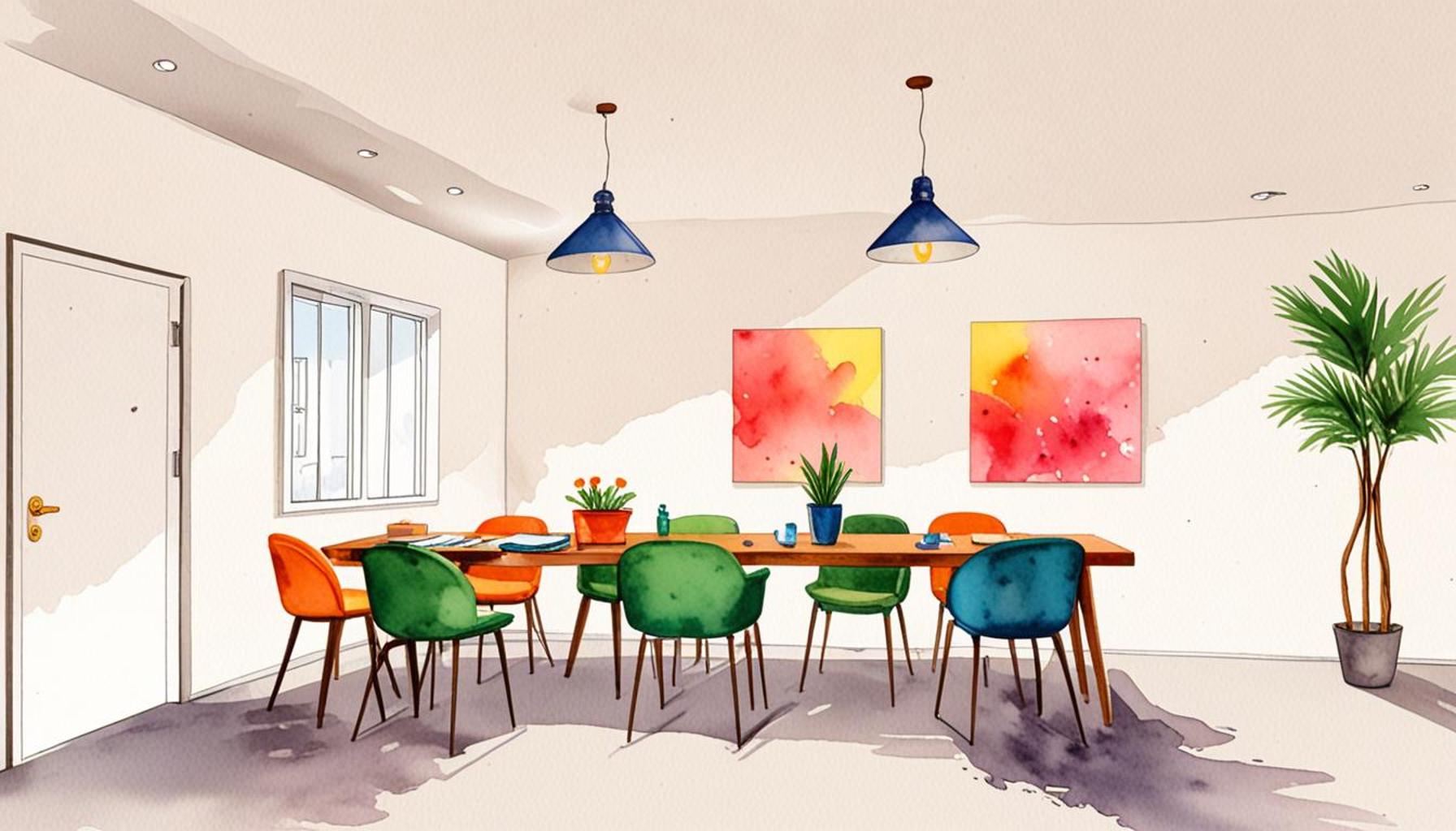 Living Spaces: Creating Minimalist Environments for Meetings in Nigerian Communities